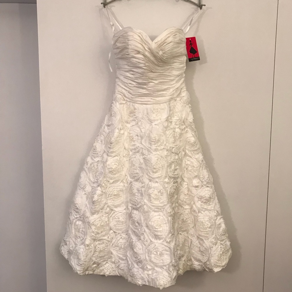 NWT tea length prom or simple wedding dress